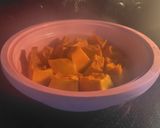 電子レンジで少しホクホクカボチャ！作り方5写真
