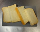 ハムチーズの甘酒フレンチトースト作り方1写真