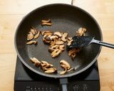 きのこのガーリックブルスケッタ作り方3写真