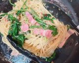 ルッコラとじゃこの和風パスタ作り方6写真