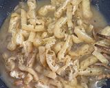 アサリと菜の花の和風みそパスタ作り方1写真