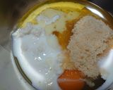 懐かしの味♬こうせん粉と黒豆のマフィン♬作り方1写真