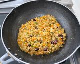 野菜と豆のドライカレー作り方7写真