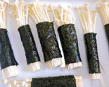 えのきの焼きのり天ぷら作り方2写真