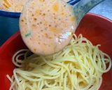 混ぜるだけエビの冷製トマトクリームパスタ作り方10写真