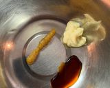 ほうれん草の茎 辛子マヨ和え！作り方1写真