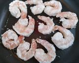 簡単今日の夕飯！海老ブロッコリーエビチリ作り方5写真
