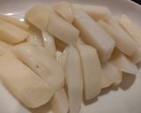 豚コマ肉の大葉じゃがいも作り方1写真