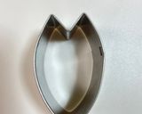 馬の顔・蹄鉄クッキー作り方1写真