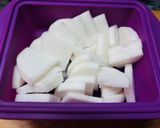 ブリと大根の柚子胡椒炒め作り方1写真