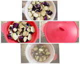 簡単♥️茄子と豚ひき肉の甘辛炒め♪作り方1写真