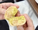 【ホットプレート】三色蒸しパン作り方12写真