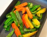 節約副菜お弁当作り置きに。ベーコンとピーマン炒め作り方3写真