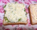 ポテトサラダ&ハム&レタス&トマトのサンドイッチ作り方1写真