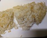 残った冷や麦を蒸し焼きそばに作り方5写真