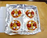 発酵ケチャップ・マヨネーズの餃子の皮ピザ作り方4写真