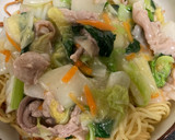 彩り野菜　簡単あんかけ焼きそば作り方10写真