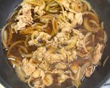 調理実習①（豚丼・すまし汁・酢の物）作り方8写真