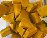 レンジで簡単！かぼちゃのデリ風サラダ作り方1写真