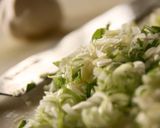 大の大人好みなにんにくとトビッコのパスタ作り方2写真