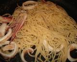 オイスターマヨのイカパスタ作り方5写真