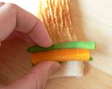 ♧お弁当に…ちくわの野菜巻き照り焼き♣作り方4写真