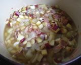 さつまいもと大豆のミルクスープ♪作り方3写真
