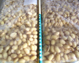 さつまいもと大豆の胡麻からめ♪作り方7写真