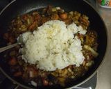 簡単♪とろ～り半熟たまごdeカレードリア作り方2写真