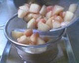 桃のシャ－ベット作り方5写真