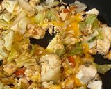 豆腐野菜のゴーヤチャンプルー風野菜炒め作り方7写真