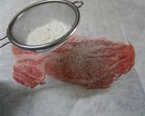 豚薄切り肉のミルフィーユカツ・ヘルシー作り方1写真