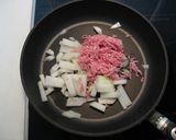 ゴーヤと挽肉のカレー炒飯作り方2写真