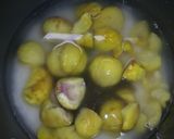 炊飯器でおこわ（栗おこわ・栗御飯）作り方5写真