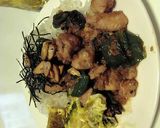 【メモ】鳥のしょうが醤油丼作り方10写真