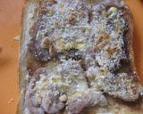 なんちゃって☆かつサンドトースト作り方3写真