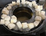 揚げ豆腐のキャベツサラダ作り方4写真