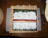 サラミのり巻き作り方2写真
