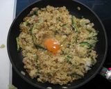 ゴーヤと挽肉のカレー炒飯作り方5写真
