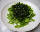 サンマと水菜のサラダ作り方4写真