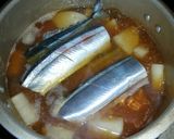圧力鍋で秋刀魚と大根煮作り方4写真