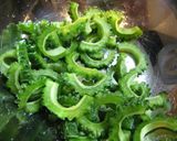 苦くない♡美味しい♡ゴーヤのカレー唐揚げ作り方1写真