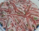 簡単♬豚バラ肉ともやし野菜のレンジ蒸し作り方3写真