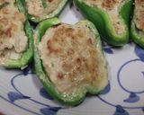 ヘルシー☆　高野豆腐入りピーマンの肉づめ作り方6写真