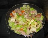 肉野菜炒めKAKAAKOバージョン作り方3写真