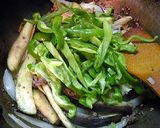 秋茄子とピーマンのピリ辛肉味噌炒め♪作り方6写真