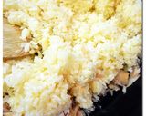 鮭しば漬け紫蘇 ♪ ピンクチャーハン ♪作り方4写真