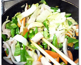 和風 ♪ たぬき ♪ 焼うどん作り方1写真