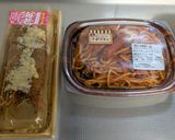 　エビフライ&ハンバーグ&スパゲッティ作り方1写真