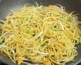 さっぱり爽快★豚肉と大葉の極上ゆかり塩焼きそば作り方7写真